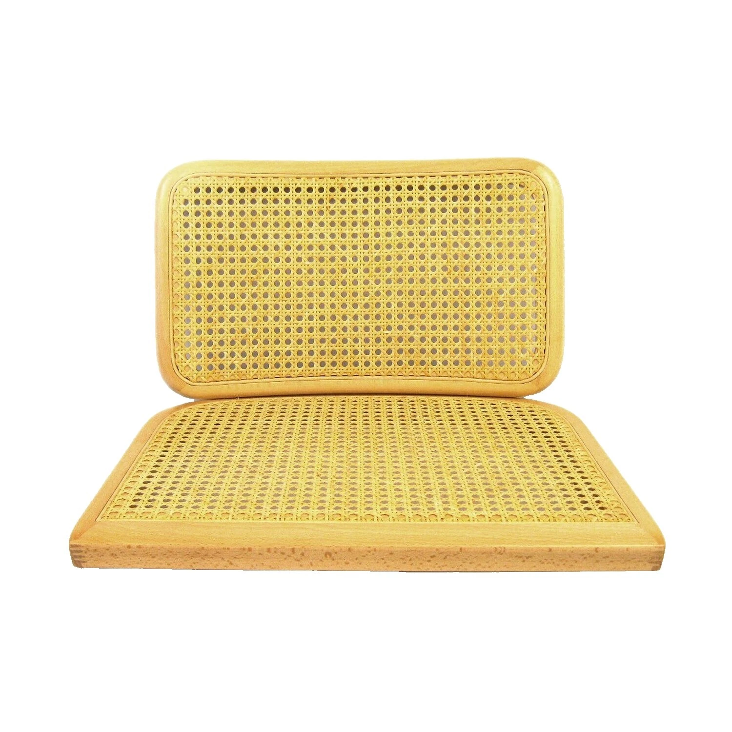 Piezas de muebles de caña