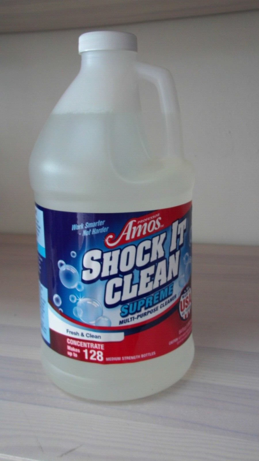 Prof Amos Shock It Clean Multipurpose Concentrate Cleaner 64 oz. Fresh