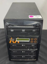 Mega Lynx 1 to 3 Disc Burner CD/DVD Duplicator Duplication Tower