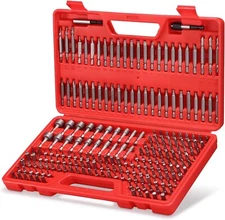 214-Piece Screwdriver Bit Set S2 Steel Drill bit set Power Bit Set