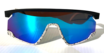 NEW Oakley BXTR Matte Black & White PRIZM Sapphire Blue Lens