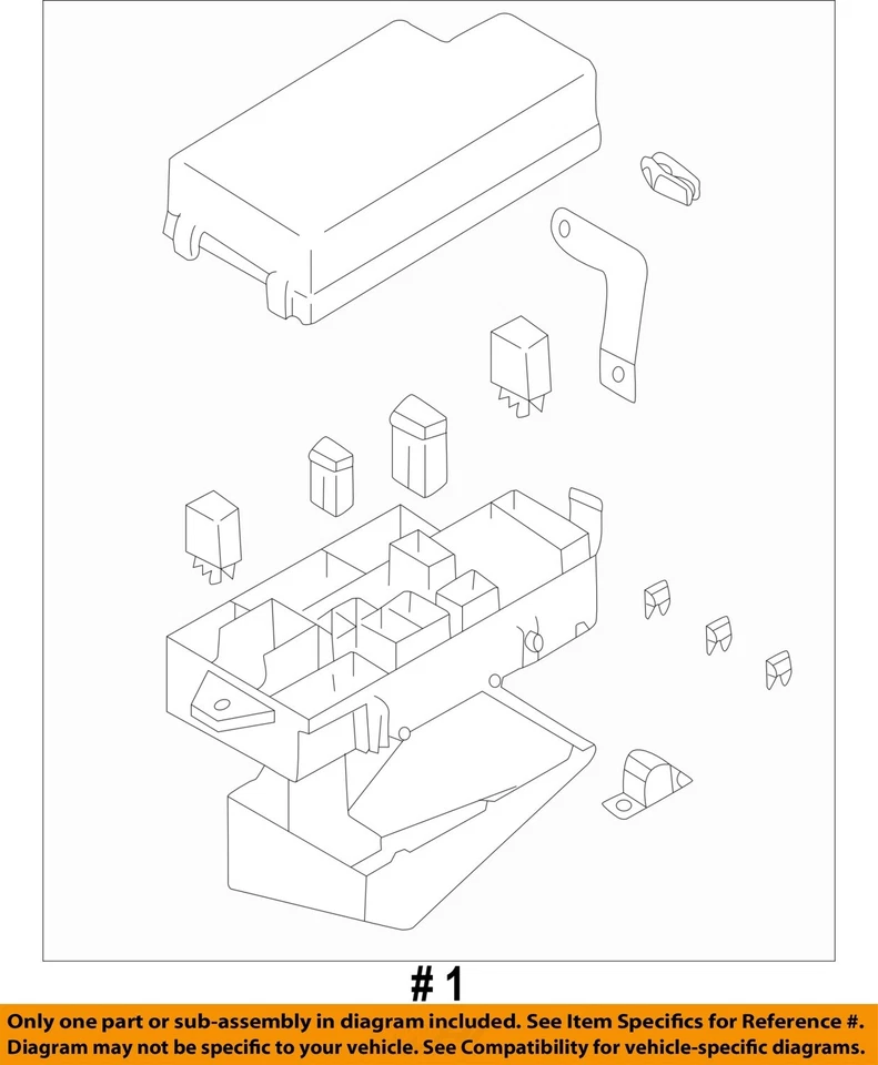 Used Fuse Box Engine fits: 2006 Subaru Impreza engine compartment WRX Grade A — 第 4/4 张图片