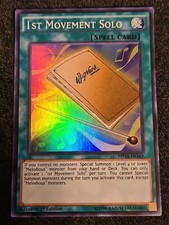1st Movement Solo MP15-EN169 Super Rare 1st Ed NM Yugioh