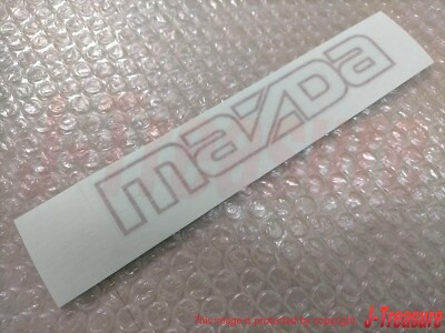 MAZDA MX-5 MIATA NA Genuine Fr/Ornament Decal Light Gray 