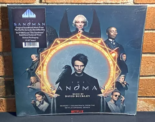 THE SANDMAN - Soundtrack Netflix, Ltd 1st Press 2LP GOLD VINYL Gatefold Sealed!
