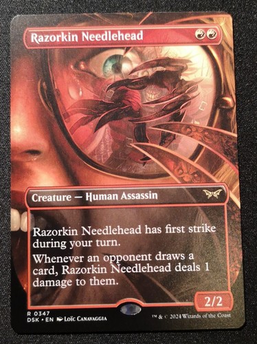 Razorkin Needlehead - Borderless - DSK - MTG - EN - NM - 0347