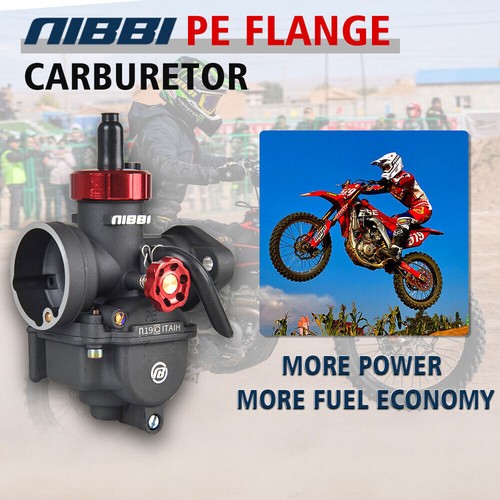NIBBI PE 19mm Carburetor For DS80 CRF125F KLX110 SR125 DR100 BULL ...