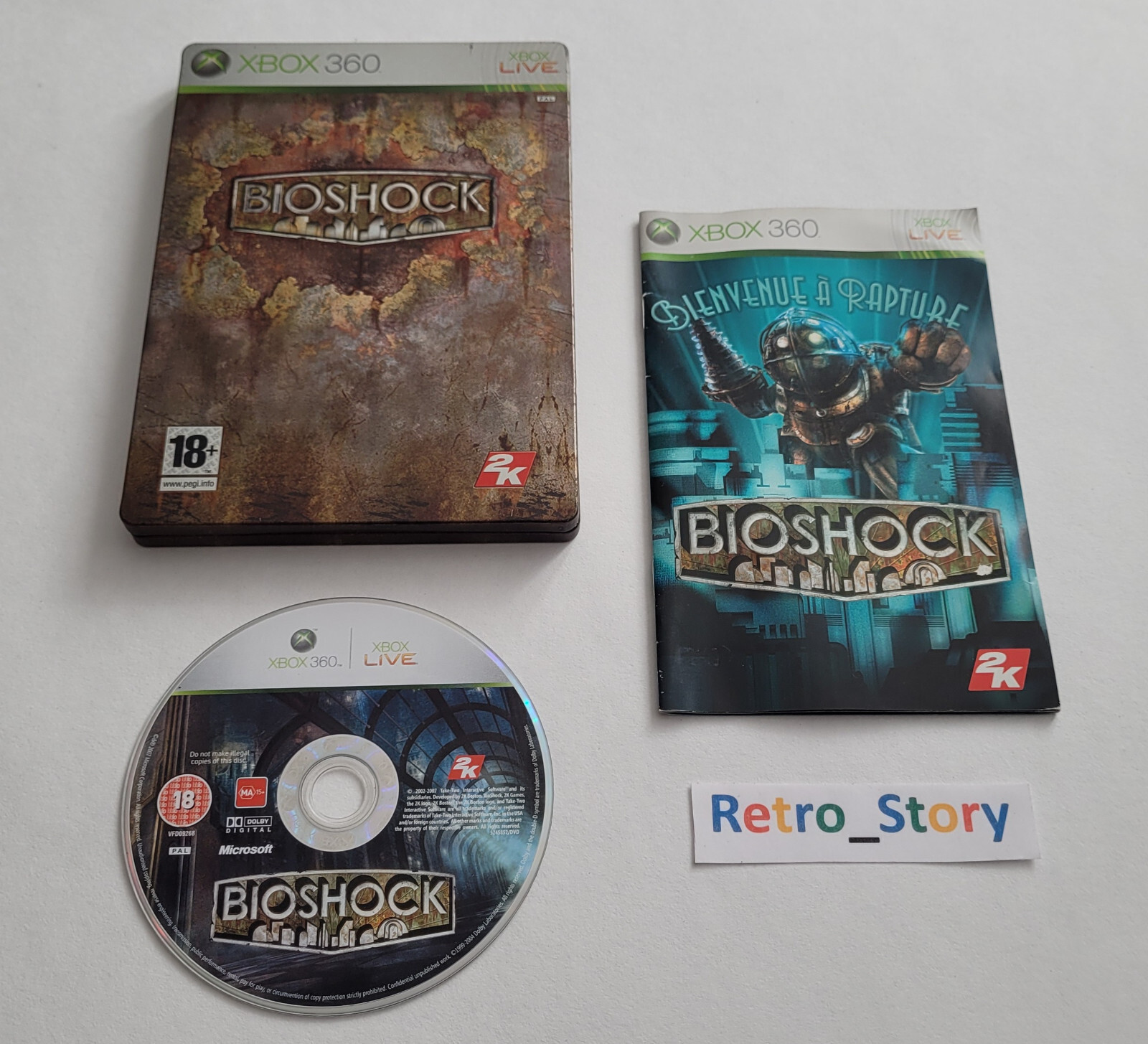 Microsoft Xbox 360 - Bioshock - Steelbook - PAL