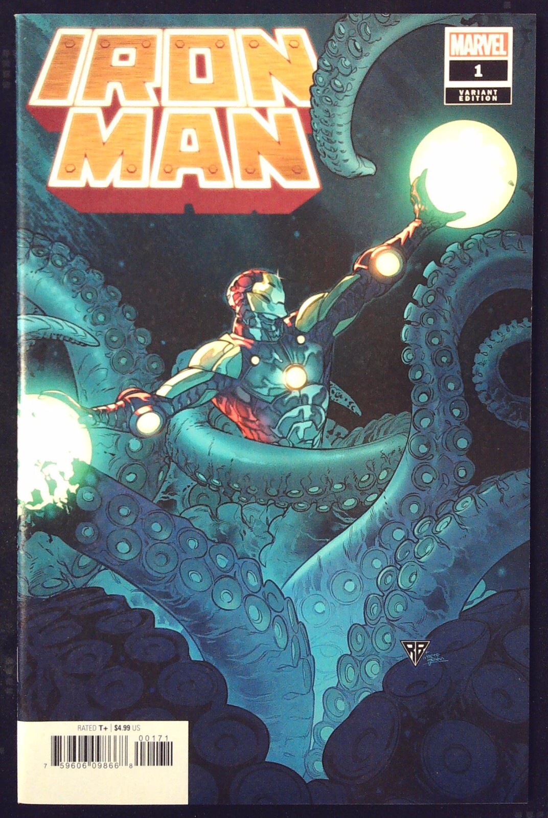 IRON MAN (2020) #1 - Silva Variant - Back Issue