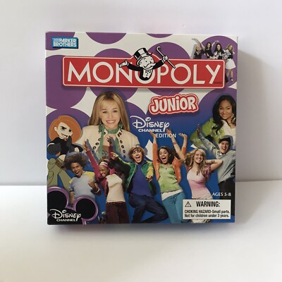 Monopoly Junior - Disney Channel Edition - Parker Brothers - 2007