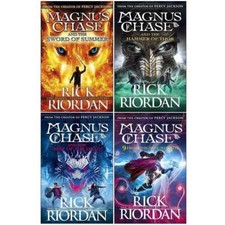 Rick Riordan Magnus Chase and the Sword of Summer collection 4 Bo | Rick Riordan