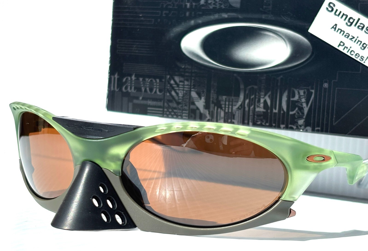 NEW Oakley PLANTARIS Matte Transparent Fern PRIZM Tungsten Lens