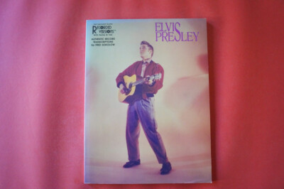 Elvis - Guitar Recorded Versions .Songbook Notenbuch .Vocal Guitar