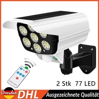 2 StüCk Solarlampen FüR AußEn 77 Led Solarleuchte Aussen Mit Bewegungsmelder De