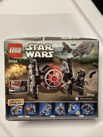 LEGO Star Wars 75194 1st Order TIE Fighter Microfighter NIB Retired