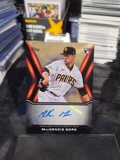 2022 Topps Japan Edition - Autographs Mackenzie Gore RC Gold 15/25 