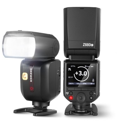 NEEWER Z880-CD Flash for Canon, 76Ws HSS, 3000mAh, Modeling Lamp