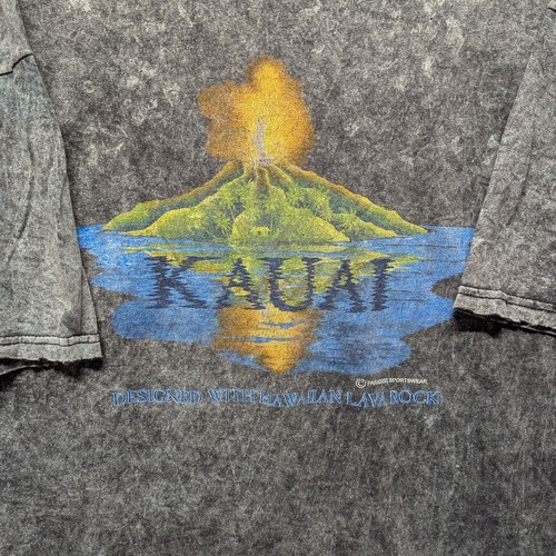 90s Lava Blue Hawaii T Shirt - Picture 3 of 8