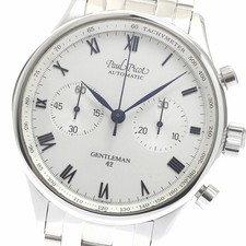 Paul Picot 4109 Gentleman 42mm Cronografo Auto Orologio Uomo, Buone Condizioni...