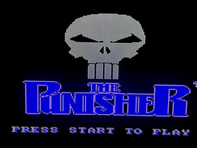 The Punisher (Nintendo NES, 1991) with Box and Poster