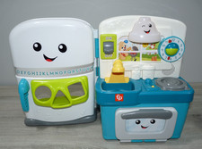 Fisher Price Laugh Learn Kitchen Playset w/Music Lights Accessories TESTED
