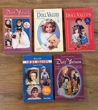 Doll Values Antique To Modern Book Lot 5 Volumes 6th&ndash;12th Editions Smith