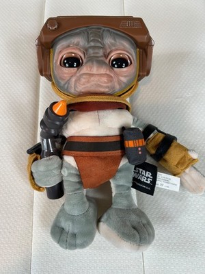 Mattel Star Wars Plush Babu Frik 9'' Toy With Sounds