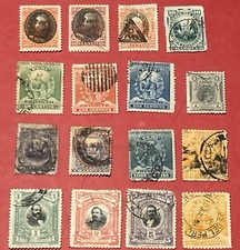 16 znaczków pocztowych z Peru (patrz zdjęcia)
