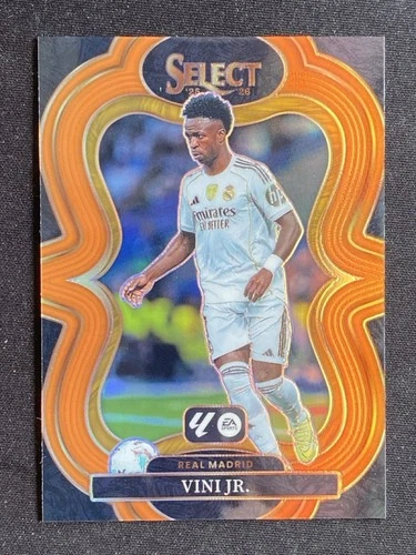 Vini Jr. 2025-26 Panini Select La Liga Mezzanine Orange /75 #117