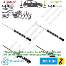 B4-Kit Tieferlegungsfahrwerk 40mm u.a.: VW New Beetle Cabriolet 1Y7 2003-2010