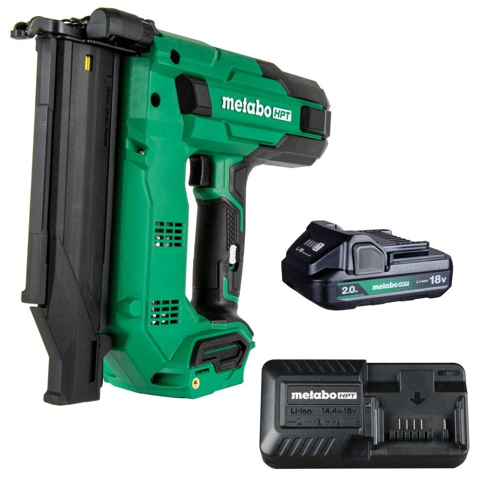 Комплект компактных гвоздодеров Metabo Hpt 18V Multivolt 18-го калибра с многовольтным приводом 34990₽