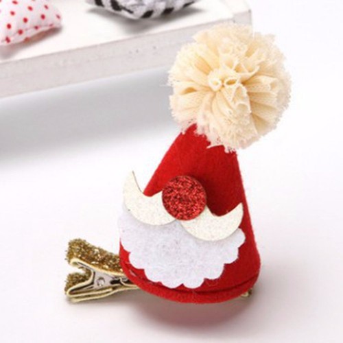 Hat Hairpin Korean Style Headwear Christmas Hair Clip Kids Hair Accessories - Picture 19 of 23