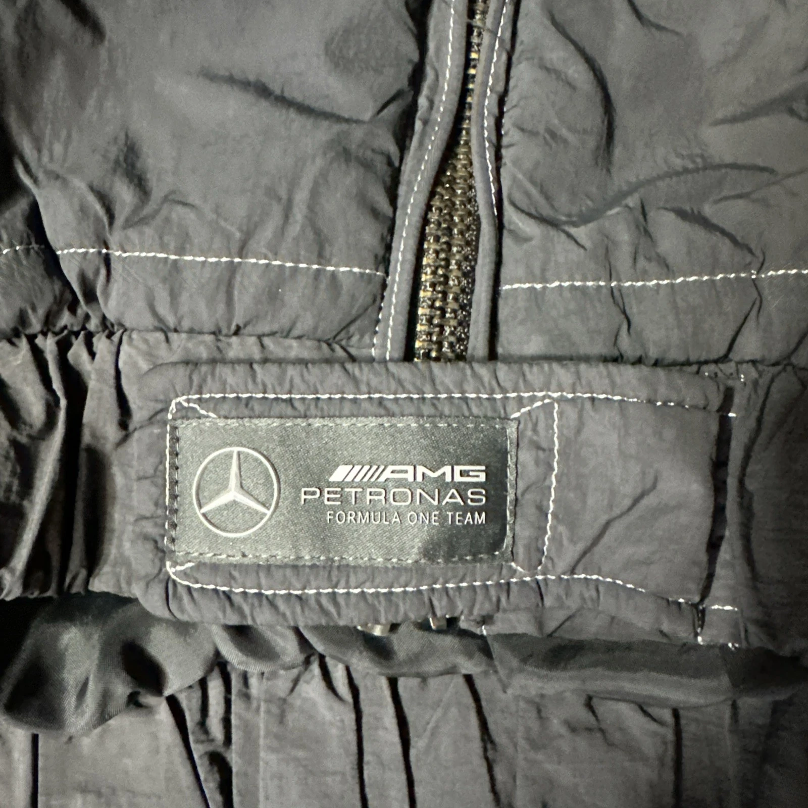 NWT Adidas Mercedes-AMG F1 Racing Jacket Bad Bunny Dark Grey XL KH4143 $250 image 5