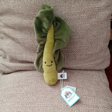Jellycat I am vivacious kale leaf 100% genuine GENIUNE.  FREE POSTAGE 