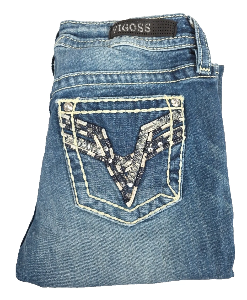 Jean étroit à Taille Mi-basse Et à Jambe Semi-évasée Pour Femmes Silver Elyse 78485601f
