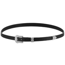 Xindojuz Cowboy Hat Bands for Men Women, Ethnic Western PU One Size, Black