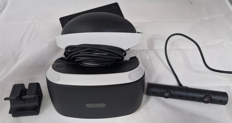 Sony PlayStation VR V1 PSVR Headset + Processor Unit + PS Camera