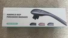 Massage Gun MEGAWISE Handheld Back Massager | Deep Tissue Percussion Cordless