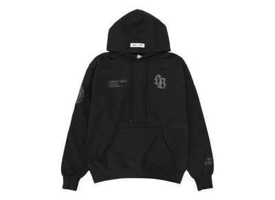 Liberty Walk LB Thorn Embroidery Logo Hoodie Black & Gray P197