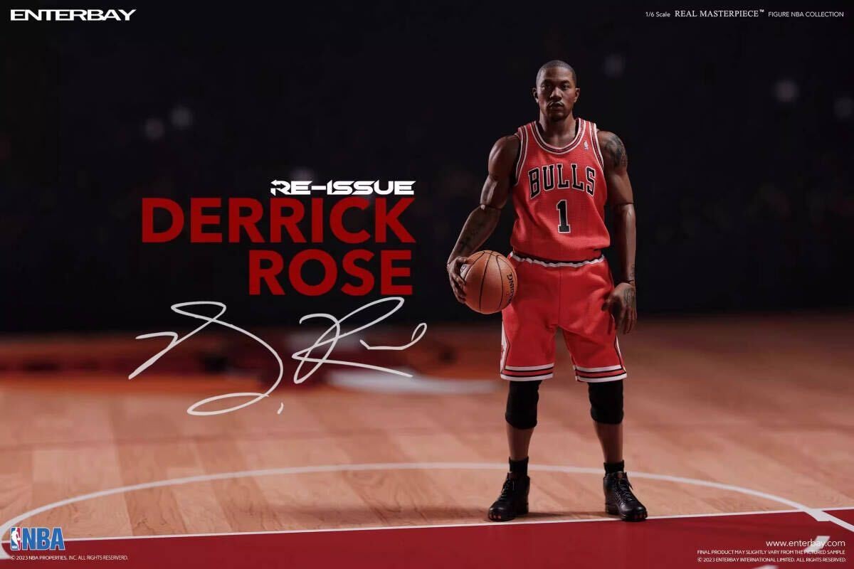 ENTERBAY DERRICK ROSE 1/6 フィギュア　ローズ ENTERBAY 1/6 NBA Bulls Derrick Rose Limited Ver. Action