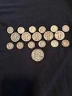 US Silver Coin Collection Lot Standing Liberty Quarters Mercury Dimes Franklin …