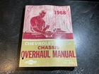 1968 Chevrolet Truck  10-60 Chassis Overhaul Manual Van Suburban C10 C20 K10 K20