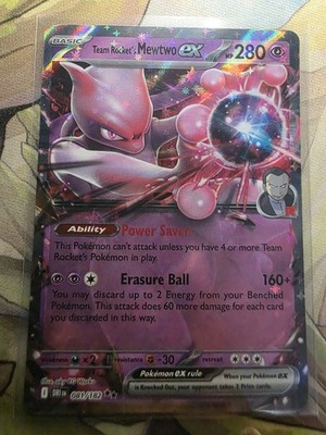 Team Rocket's Mewtwo ex - 81/182 Destined Rivals - Pokémon TCG