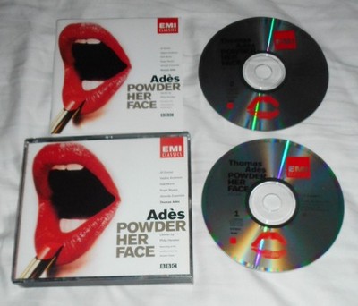THOMAS ADES: Powder Her Face [fatbox] CD 1998 EMI BMG DIRECT 2CD SET