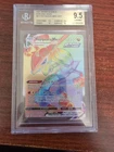 Pokemon Evolving Skies Rayquaza VMAX Card 217/203 BGS 9.5 Mint