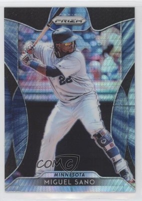 2019 Panini Prizm Blue Hyper Prizm Miguel Sano #30 s3g