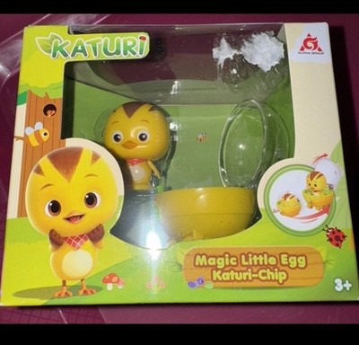 Alpha Group Katuri Magic Little Egg Katuri Chip Flip Out Figure Toy Age 3 & Up