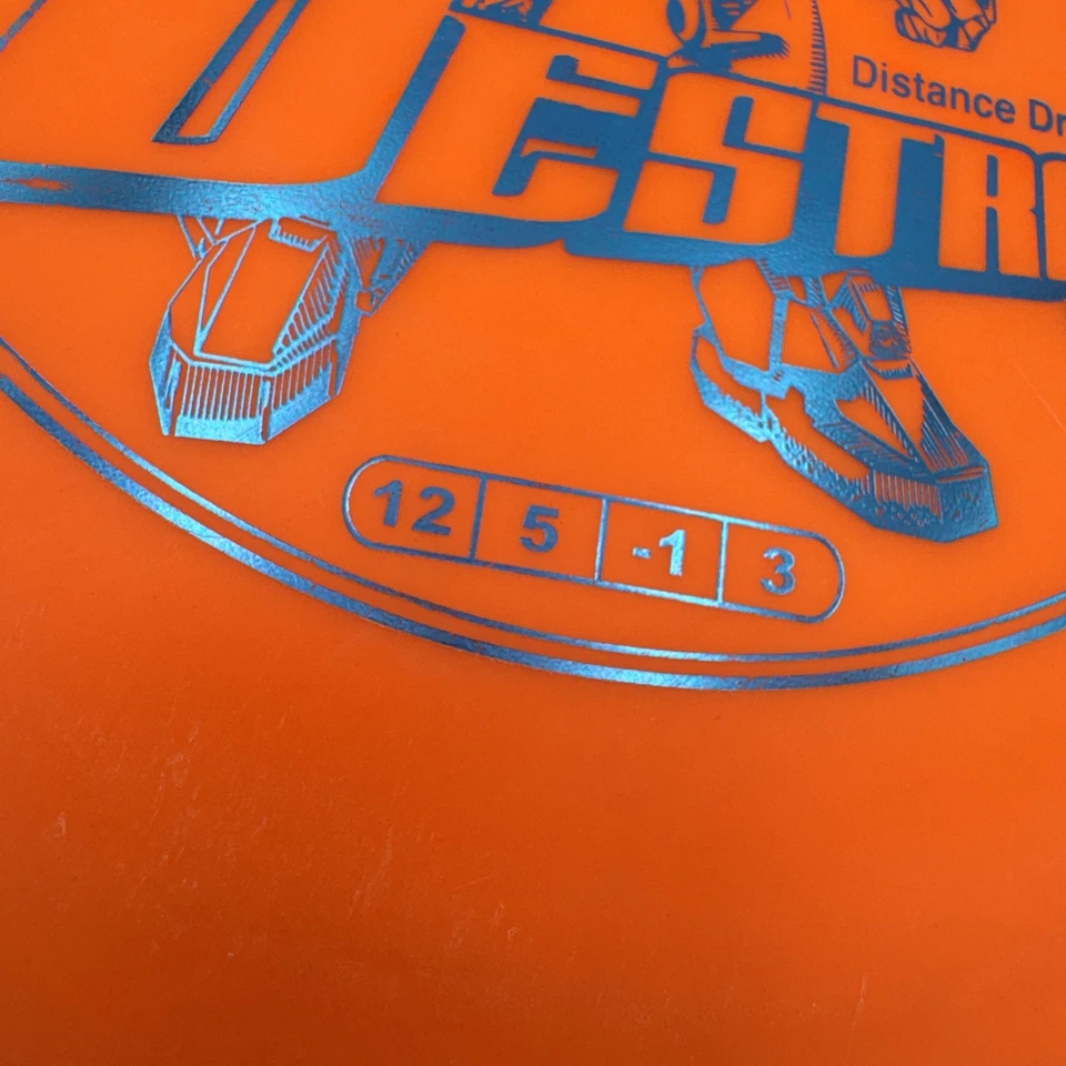 Innova DX Destroyer 172g Orange Blue Distance Driver Golf Disc - Image 4 of 4