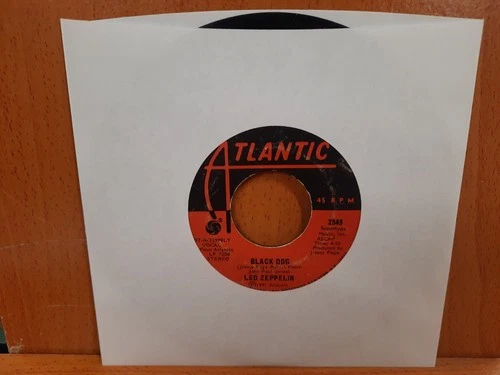45 / Led Zeppelin / 1971 / Black Dog / Misty Mountain Hop