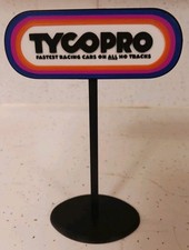TYCO "FASTEST CARS ON ALL HO TRACKS" 3d Printed Miniature Sign 6" Tall